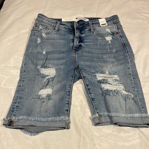 New Judy Blue High Waist Denim Shorts